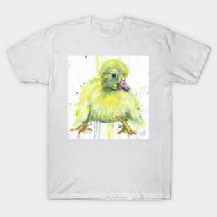 DUCKLING watercolor portrait T-Shirt